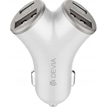 Nabíječka automobilová , USB typ C Devia 3000 mA