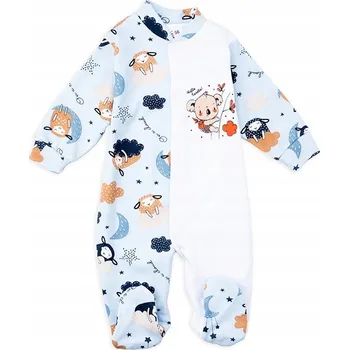 Kojenecký overall Dětský overal s potiskem , modrý, Tup Tup, vel. 80