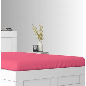 Prostěradlo Froté Prostěradlo s gumou do postýlky 60x120 růžové Premium Polské
