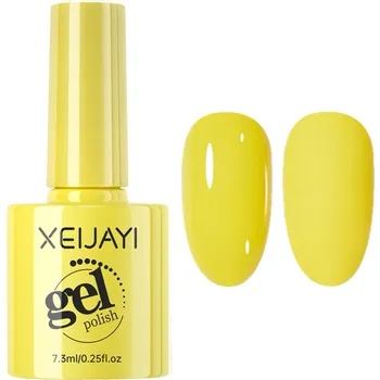 Lak na nehty Hybridní lak na nehty UV/LED 7,3ml /g Žlutý C037