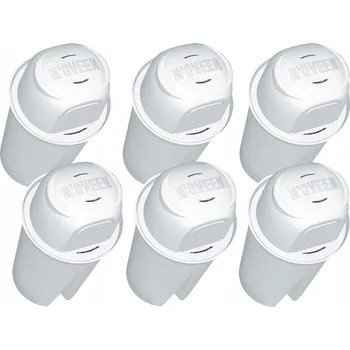 vodní filtr Filtrační vložka do filtrační konvice N'oveen WF02, 6 ks