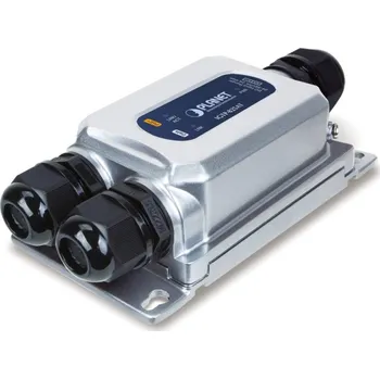 Satelitní konvertor Planet IGTP-825AT konvertor RJ45/SFP, 1Gbps, PoE injektor 802.3at, -40 až 75 st.C, IP67, EFT+ESD, 24-56VDC