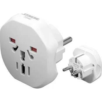 Elektrická zásuvka EVROPSKÝ ADAPTÉR ZÁSUVKA TYP E/F