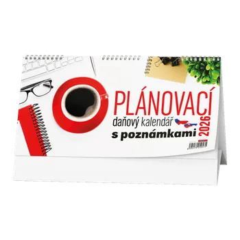 Kalendář Stolní kalendář 2026 - Plánovací daňový kalendář s poznámkami - BSN7-26