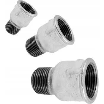 Fitinka Litinová redukce FM 3/4" x 1/2" POZINK šroubení DN20 DN15 AGAFLEX
