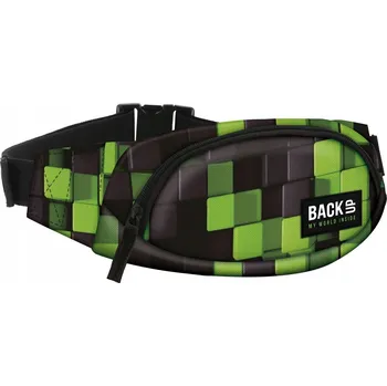 Ledvinka Dětská ledvinka Minecraft Back Up černá, zelená