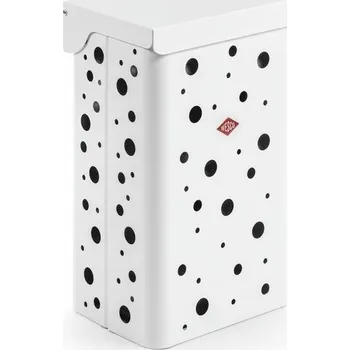 Koš na prádlo WESCO® Nádoba na prádlo Single, Vybavení skříněk, bílá matná