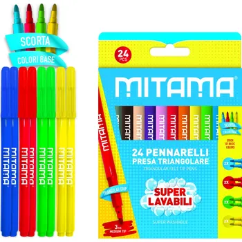 MITAMA Fixy pratelné 3mm/24ks