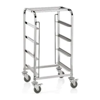 Příslušenství pro myčku Přepravní vozík 55 x 56 x 106 cm pro koše do myčky, 4 plošiny