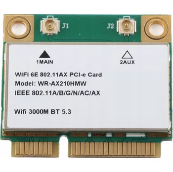 Síťová karta WIFI KARTA 6E INTEL AX210 HMW MINI PCI-E 5.3