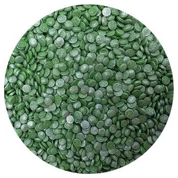 Přisada na vaření a pečení Cukrové zdobení zelené perleťové konfety 80g - I LOVE CAKES