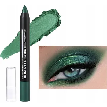 Oční stíny Oční stín v tyčince perleťový třpytivý stín zelený #6