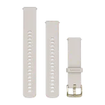 Řemínek Garmin Quick Release (18mm) silicone Ivory, Soft Gold