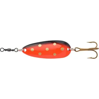 Umělá nástraha Plandavka Abu Garcia Jazz Spoon 4,5cm 10gr Orange/Gold Dot