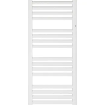 Radiátor Koupelnový radiátor MAKAO - Bílá, 400, 50, 90, 477 × 883 mm, Klasické (na rozteč) (RADMAK509035) HOPA