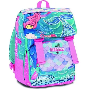 Školní batoh Školní aktovka 4Zip, mořská panna, MITAMA 64719