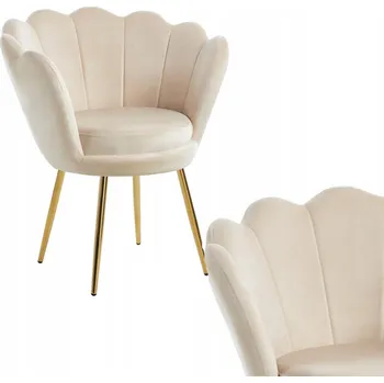 Jídelní židle Židle Via Via Home, růžový velur, 1 ks