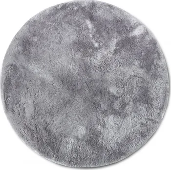 Koberec ELLE Decoration Kusový koberec Cosy 106110 Silver kruh z kolekce Elle Rozměry koberců: 160x160 (průměr) kruh