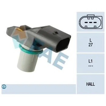 Čidlo automobilu Snímač, poloha vačkového hřídele FAE FAE79361