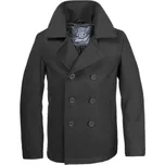 Pánský kabát Pea Coat, Brandit, Černá, 3XL