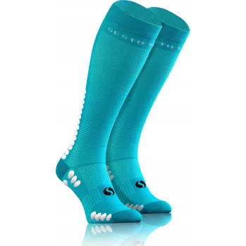 Pánské ponožky PONOŽKY SPORTOVNÍ kompresní podkolenky pro běžce Sesto Senso *43-46