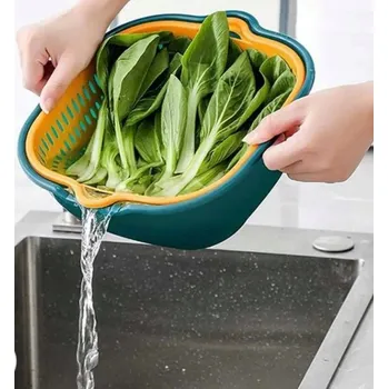 PRAKTICKÁ Mísa s cedníkem a odkapávačem