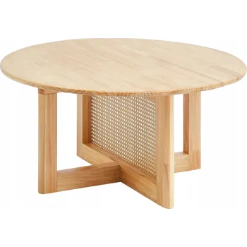 Konferenční stolek Konferenční stolek Vevor Coffee table kulatý 85 x 85 x 42 cm ořech