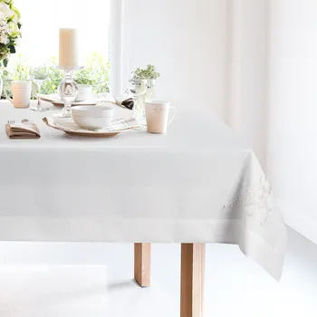 ubrus UBRUS TULIA 140X280 CM BÍLÁ