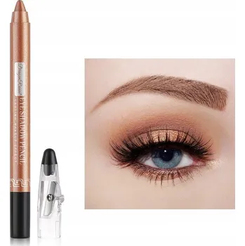 Oční linky Oční stíny v tužce, perleťová oční linka, světle hnědá #4