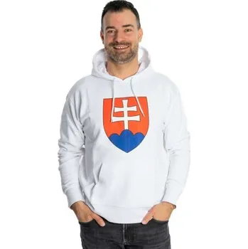 Pánská mikina Pánská mikina Kappa LOGO NATHAN SK XL Bílá, Červená, Modrá