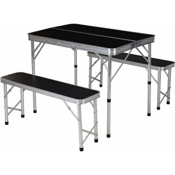 Zahradní sestava PROGARDEN Kempingový set skládací stůl + lavice KO-CM4100100