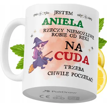 Hrnek Polidraw Hrnek Polidraw pro anděly, keramika 330 ml