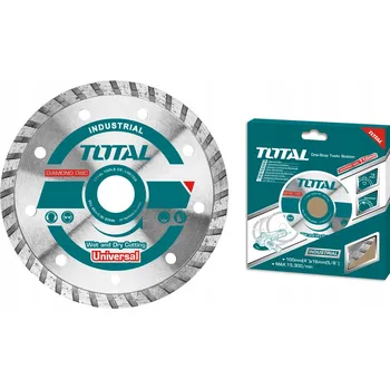 Řezný kotouč Diamantový kotouč Turbo 230x22 mm TOTAL
