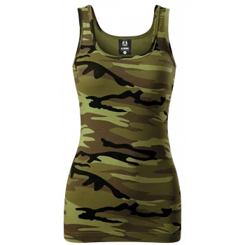 Dámské tílko ALTISPORT NoPrint NP/ALW63C CAMOUFLAGE GREEN XS