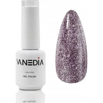 Přípravek na nehty Vanedia - třpytivý gel lak, Z8 8 ml.