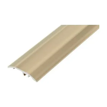 přechodová lišta AC AP4/5 přechodová lišta DUAL FIX, hliník elox champagne, v: 6 mm, š: 37 mm, d: 1,8 m