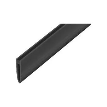 Stavební profil ACARA PRAHA s.r.o. AC DL7 dilatační lišta šípová, PVC černá, v: 35 mm, š: 8 mm, d: 2,5 m