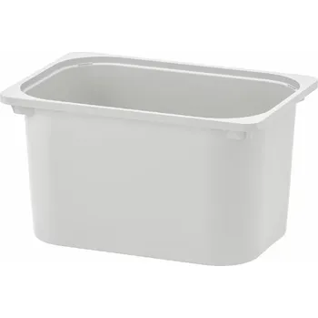 Úložný box IKEA TROFAST úložný box 42x30x23cm na hračky do regálu šedý krabička