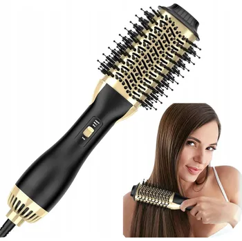 Žehlička na vlasy Kulmo-fén 4v1 1000W Žehlička Na Vlasy Szczotka pro styling vlasů One-Step