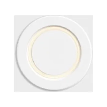 Bodové svítidlo KOHLLIGHTING Nástěnné zapuštěné svítidlo RUBIX Ø75mm bílé 3W 3000K (STARÉ OBJ.Č.K50954.IW.W.3K) - Kohl Lighting KHL K51205.01.WR.WH-WH.ST.8.30