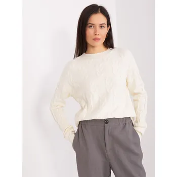 Dámský svetr Přepínač AT SW 2340.22 ecru jedna velikost