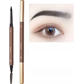 Tužka na obočí Tenká Konturovací Tužka na Obočí a Oči se Štětečkem - Černá S1