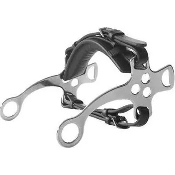 Vybavení pro koně Udidlo spec. Hackamore Horze, nerez