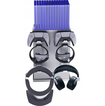 Stojan pro herní konzoli Nástěnný držák pro konzoli PS5 VR2 a ovladače