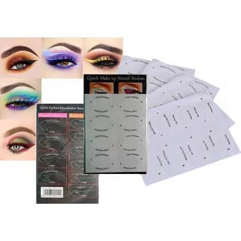 Oční linky ŠABLONY PRO OČNÍ LINKY STÍNY MAKE-UP EYELINER CAT EYE