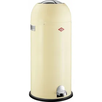 Odpadkový koš WESCO® Kickmaster® Maxi, Volně stojící nádoba, mandle