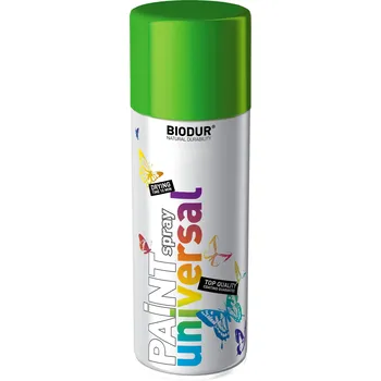Barva ve spreji Fluorescenční zelený smalt ve spreji BIODUR 400 ml