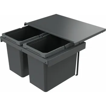 Odpadkový koš Cox Stand-UP® 350 S/600-2, Systém sběru odpadu,