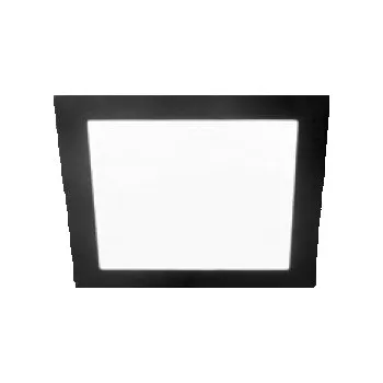 Bodové svítidlo KOHLLIGHTING Zápustné svítidlo DISC SQ 172x172mm černé 12W 4000K - KOHL-Lighting KHL K51703.02.RF.BK-BK.OP.ST.8.40