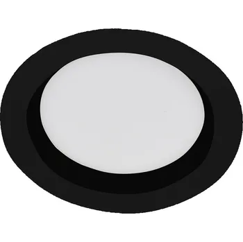 Bodové svítidlo KOHLLIGHTING Zápustné svítidlo LACUS BLACK LED IP44 30W 4000K 3030lm 225mm - KOHL-Lighting (starý kód: KHL K53302.BK.4K) KHL K53300.03.RF.BK-BK.OP.ST.8.40